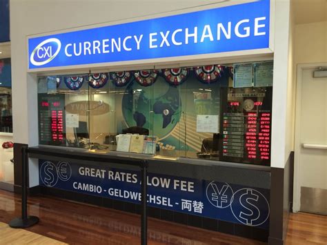 international currency exchange market mall